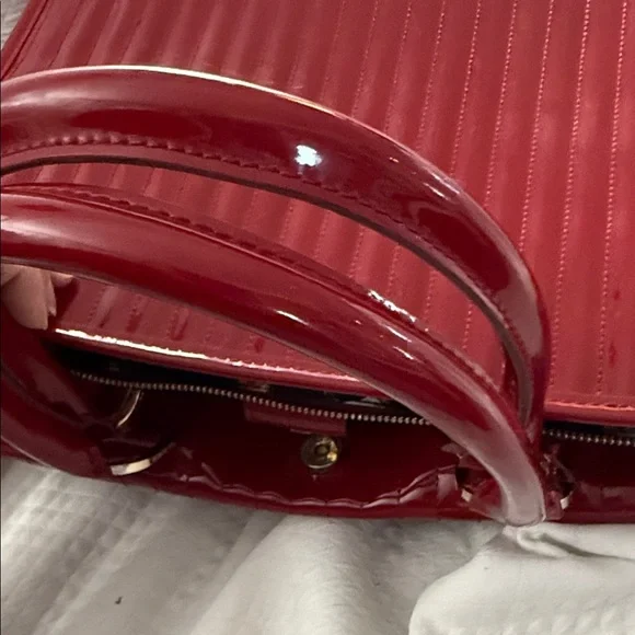 Ted Baker Deep Red Large Satchel - Picture 16 of 16